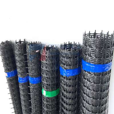 Strong Tensile Polypropylene Biaxial PP Geogrid for high speed way